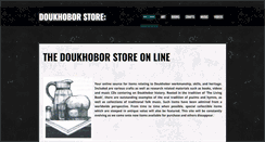 Desktop Screenshot of doukhoborstore.com